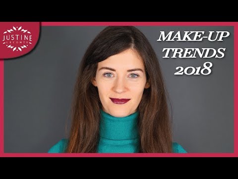 2018 MAKEUP TRENDS with trend boards!  ǀ Justine Leconte Video