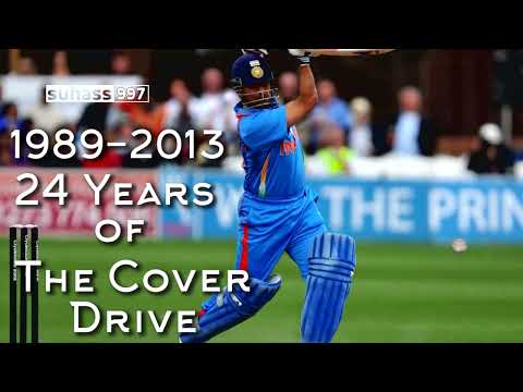 24 Years of the SACHIN COVER DRIVE - Magical stuff | 80 super coverdrives