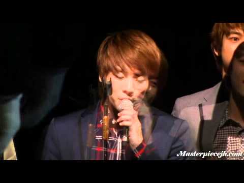 110714 Jonghyun Singing "Your name" @ Wedding Ceremony