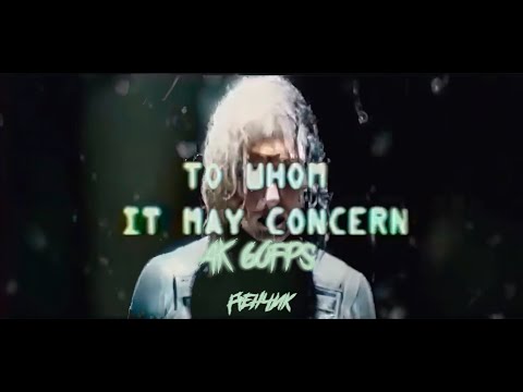 [4K 60fps] GHOSTEMANE x PARV0 - To Whom it May Concern (OFFICIAL VIDEO)