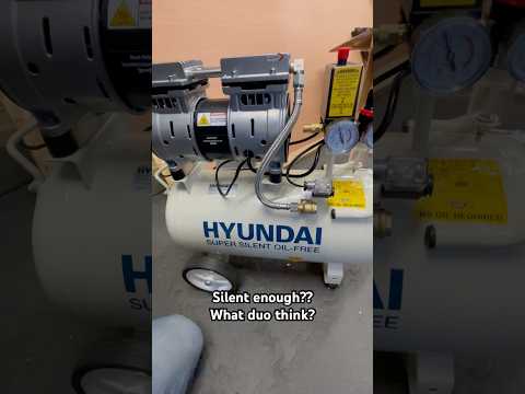 Silent enough or not?? Air compressor Hyundai