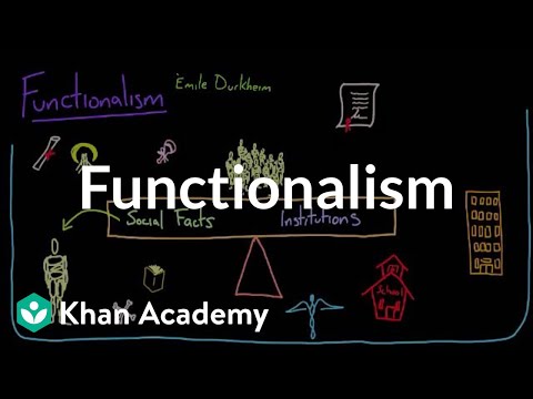 Functionalism | Society and Culture | MCAT | Khan Academy