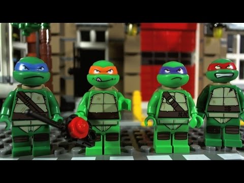 Vidéo LEGO Juniors 10669 : Le repaire des Tortues Ninja
