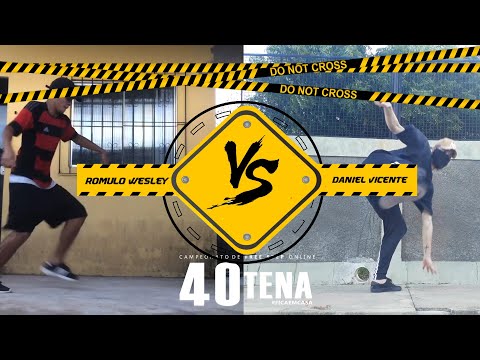 ROMULO WESLEY VS DANIEL VICENTE |QUARTAS DE FINAL| 40TENA BATTLE BEST DANCE CAMPEONATO ONLINE DE FS