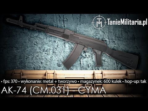 AK-74 (CM.031) FIRMY CYMA - TANIEMILITARIA.PL
