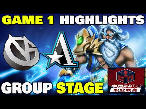 VICI GAMING VS ASTER GAME 1 China Pro League Season 1