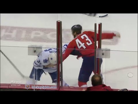 Carter Ashton vs Tom Wilson Jan 10, 2014 - Leafs feed