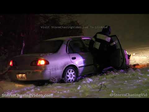 Winter Storm Continues Into The Overnight In Hagerstown, MD 12/16/2020