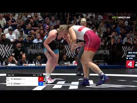 Final X/WM 72 KG - FX#2 - Rachel Watters (NYAC) Vs. Erin Clodgo (SKWC)