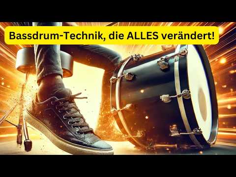 Schlagzeug Bassdrum Technik: Diese Bassdrum-Techniken ändern ALLES! 🔥🥁