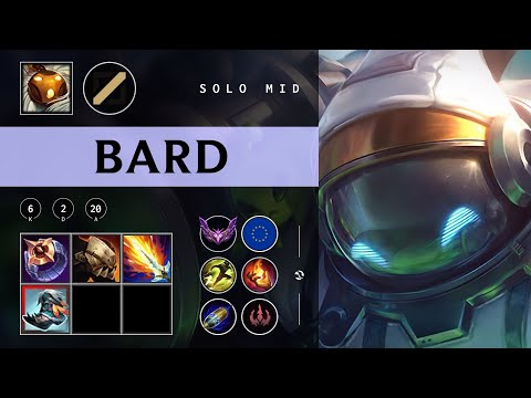Bard Mid vs Syndra - EUW Master Patch 25.24