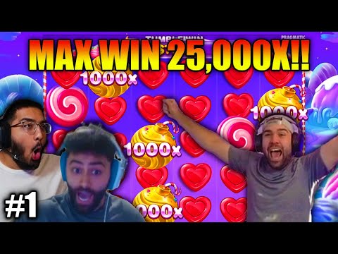 ☆ TOP 10 BIGGEST SWEET BONANZA 1000 WINS!! ☆ - SLOT OF THE WEEK #1 | SWEET BONANZA MAX WIN!!