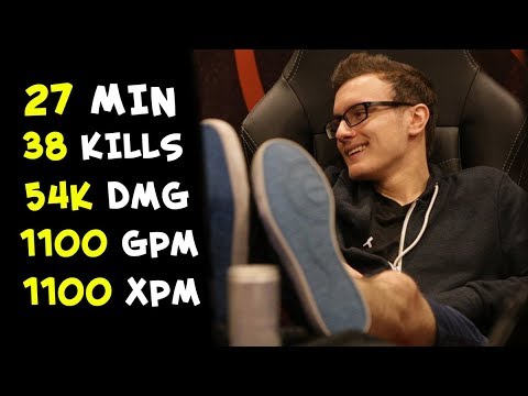 WTF just happened — Miracle 1100 GPM, 54k DMG in 27 min