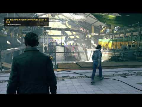 Let's Play Quantum Break! Pt. 17, Reading my bro's profit plan