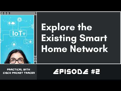 Explore the Existing Smart Home Network | Ep. 2 | IoT with Packet Tracer
