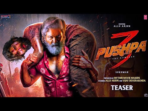 Pushpa 3: The Rampage - Notion Trailer | Allu Arjun | Vijay D | Rashmika M | Jagapathi B | Sukumar
