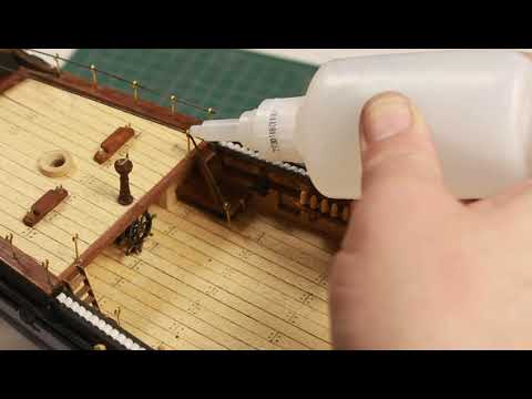 CUBIERTA-61- Como hacer la barandilla de popa. HMS BEAGLE - Modelismo Naval