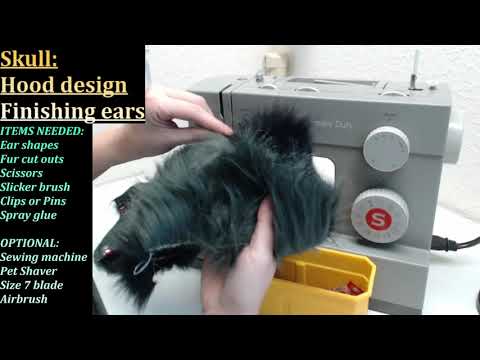 Networ - Skull Hood-Finishing Ears