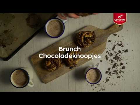 Côte d’Or – Chocolade knoopjes – Verrassen met chocoladerecepten voor een brunch