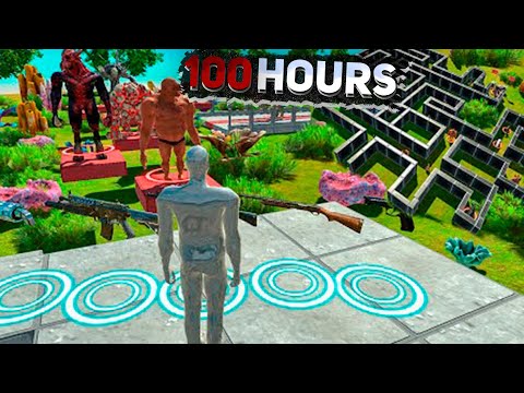 🔴LIVE :FPS EXTREME DEATH RICE/PARKOUR/RUN in MAZE/FOREST-Animal Revolt Battle Simulator