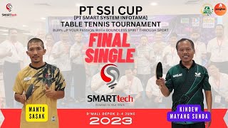 SSI CUP, FINAL SINGLE, MANTO SASAK 🆚  KINDEW MAYANG SUNDA, D'MALL 2023