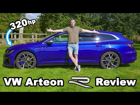 VW Arteon R Shooting Brake review - better than a BMW M340i?