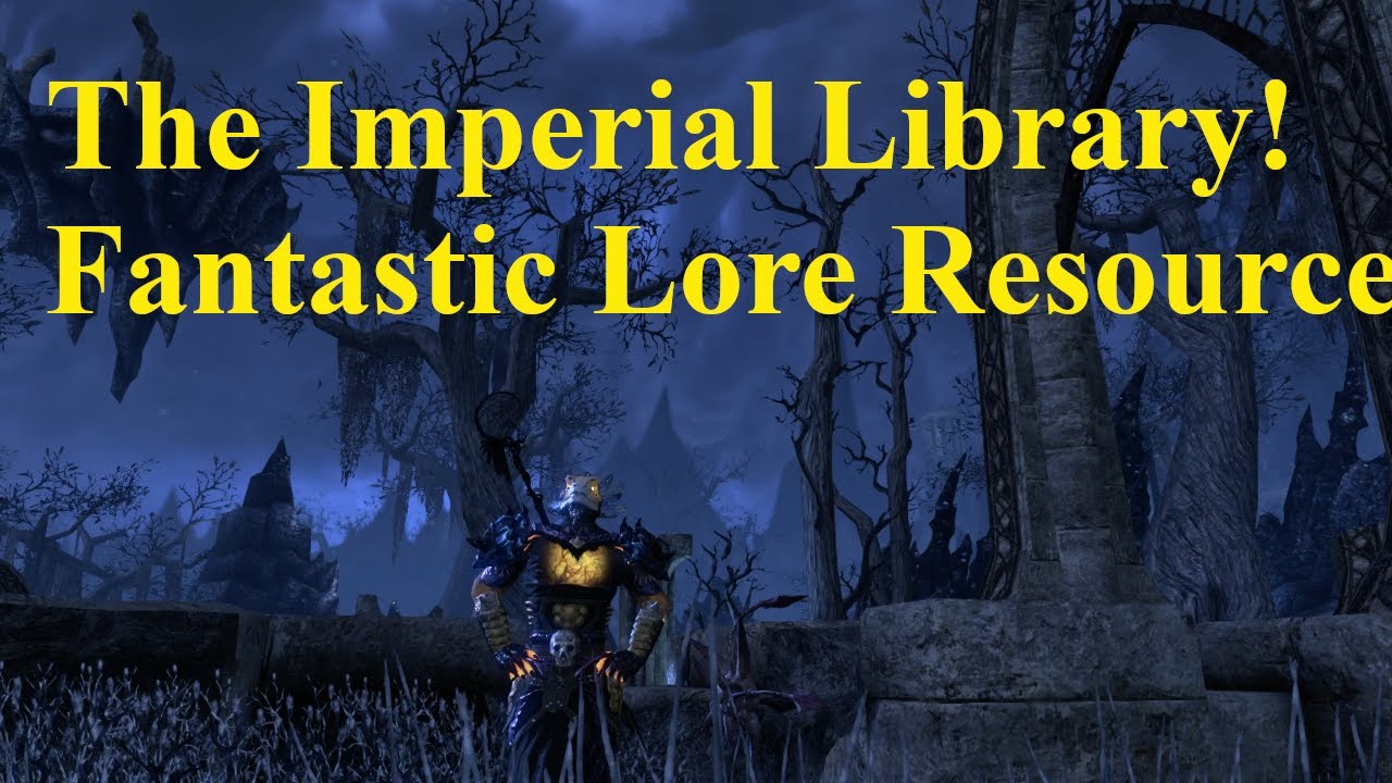 ESO The Imperial Library! A Fantastic Lore Resource!
