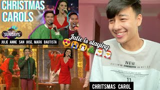 Julie Anne San Jose Feel the spirit of Christmas with the AyOS barkada! | All-Out Sundays | REACTION