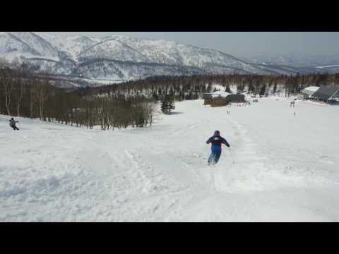 The best spring skiing is in Kiroro