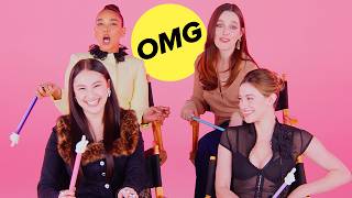 Download lagu Lili Reinhart and the 'Forbidden Fruits' Cast Play Who's Who mp3