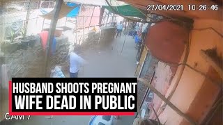 Husband shoots pregnant wife dead in public in Del