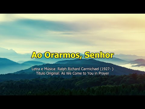Hino IASD 593 - Ao Orarmos, Senhor (Playback)