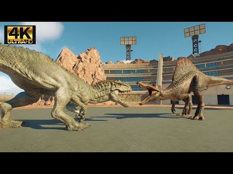 ALL LARGE CARNIVORES BATTLE ROYALE | Jurassic World Evolution 2 | Jurassic Park