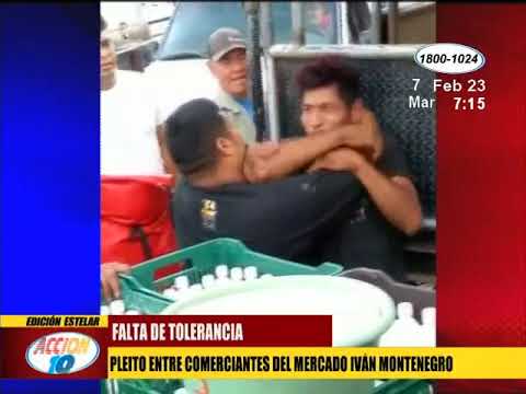 Falta de tolerancia: Pleito entre comerciantes del mercado Iván Montenegro