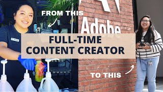How To Be A Content Creator (Full Time, No Experience)