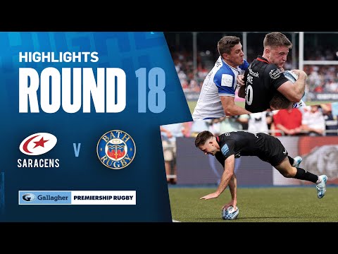 Saracens v Bath - HIGHLIGHTS | Jamie George at the double! | Gallagher Premiership 2024/25
