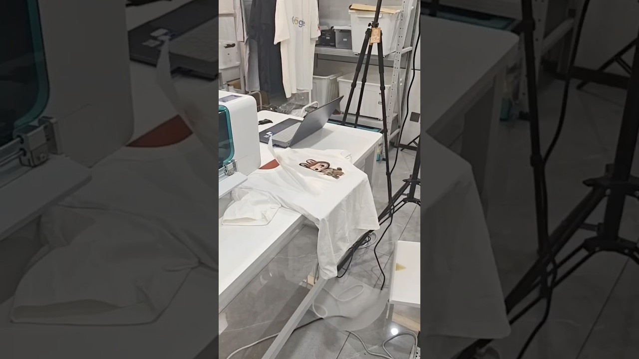 Make Your Own Labubu Tshirt With Obziy DTF Machine. #obziy #diy