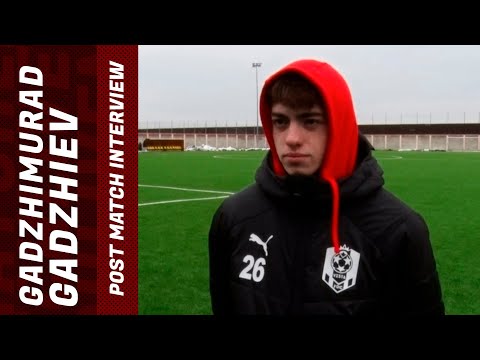 GADZHIMURAD GADZHIEV | POST MATCH INTERVIEW | VISTA 2-1 MAKHACHKALA