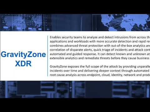 BitDefender GravityZone XDR