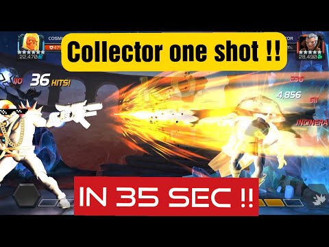 Collector Solo in 35 sec | 5.2.6 Boss | #MCOC #MARVEL #CONTEST #collectorsolo #Cgr #Collector