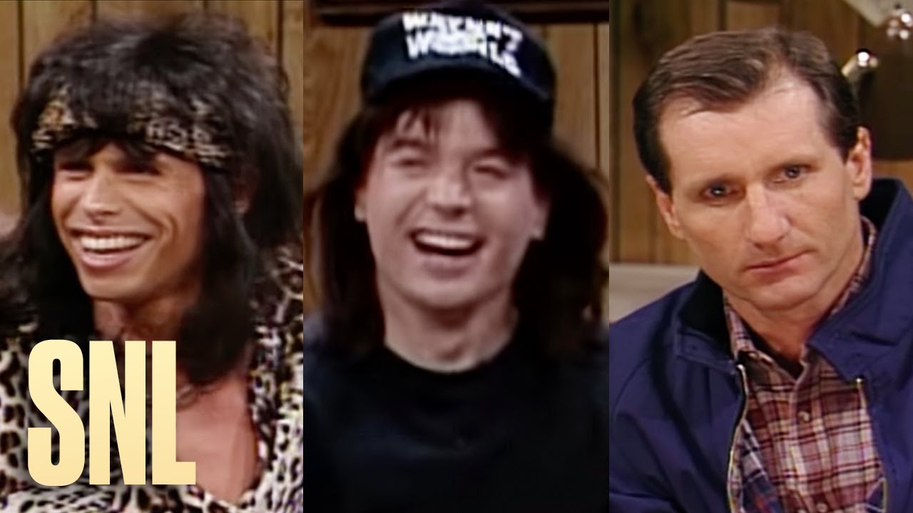 Every Wayne&rsquo;s World Ever: Part 1 - SNL - YouTube