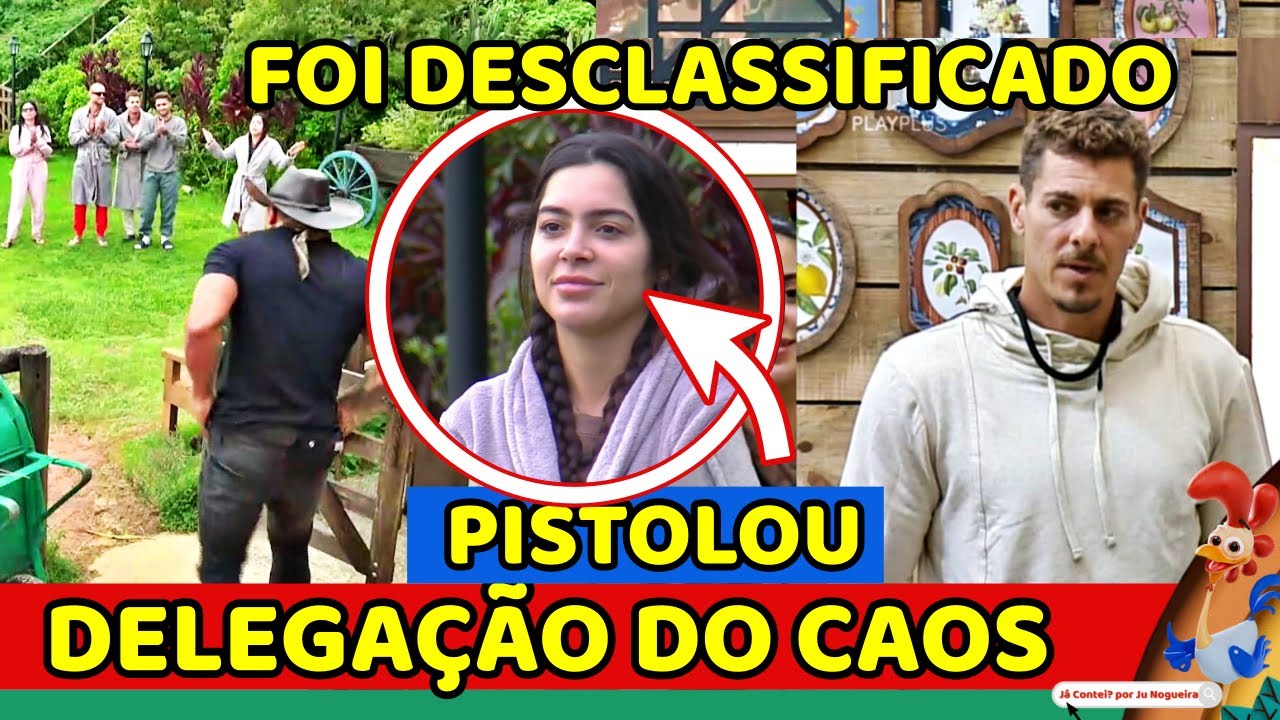 🔥DELEGAÇÃO DO CAOS! Luana SURTA com Gilsão e ATÉ SACHA PERDE A PACIÊNCIA; SACHA DESCLASSIFICADO
