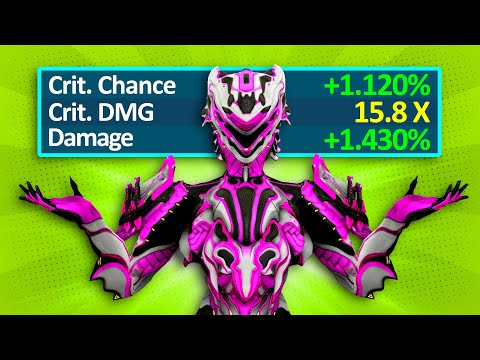 Zephyr is the ULTIMATE CRIT WARFRAME... (real numbers!)