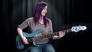 Ltd Basse AP 4 cordes Pelham Blue - Video
