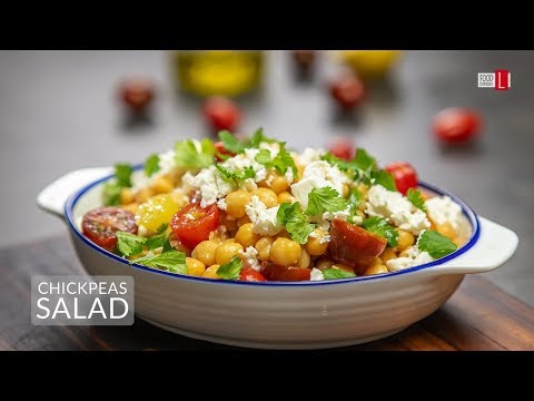 Hot Chickpeas Salad | Food Channel L Recipes