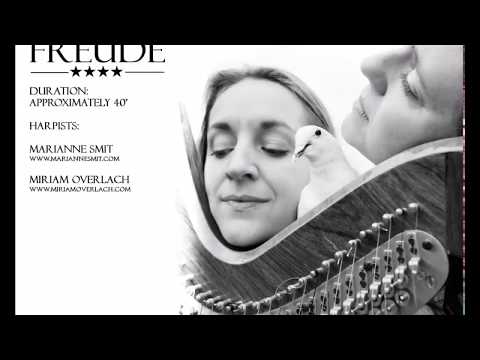 Stockhausen - Freude (Joy) for two harps (exerpts)