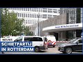 Eerste beelden: schietpartij in leslokaal Erasmus MC Rotterdam