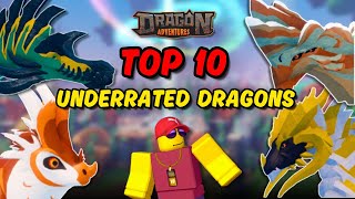 Top 10 Underrated Dragons in ​​Dragon Adventures