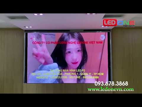 Cty Dược Phẩm SoHaCo Miền Nam - Quận 11, TP. HCM | Ledone thi công dự án màn hình LED P2 phòng Họp