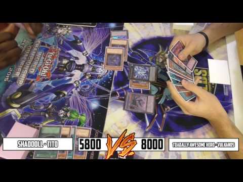 Duelo de las sombras#8(January 2017): Shaddoll(Tito) VS Toadally Awesome Hero(Vulkanos)